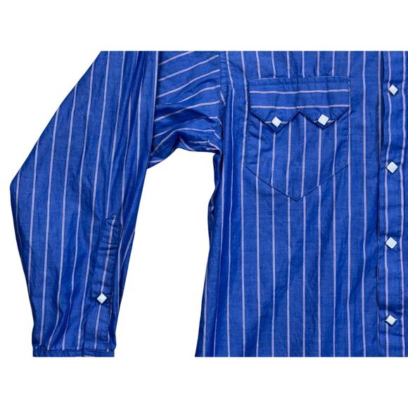 Rockmount Ranchwear Men’s Small Pearl Snap Western Shirt Vintage Cowboy USA Made - Picture 15 of 16